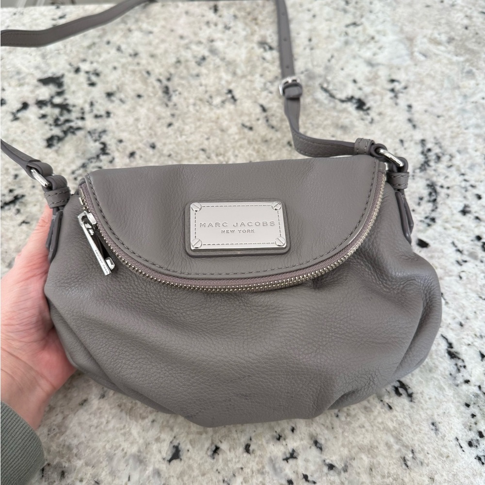 Marc Jacobs Taupe Crossbody Bag